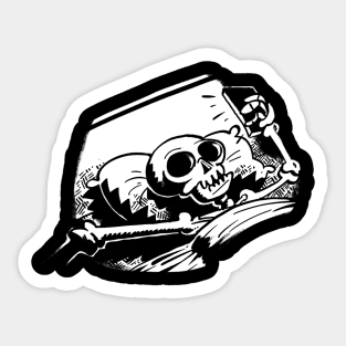 Skellington Sticker